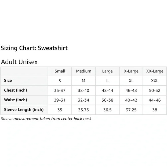 Gildan Heavy Blend Cotton Adult Unisex Black Friends Giving Sweatshirt Large - Picture 2 of 3